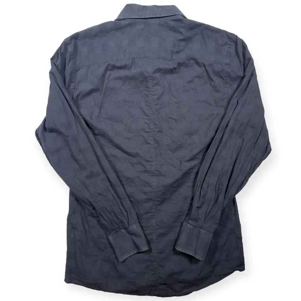 Dolce and Gabbana Black Tailored Fit button down 15.5/40‎